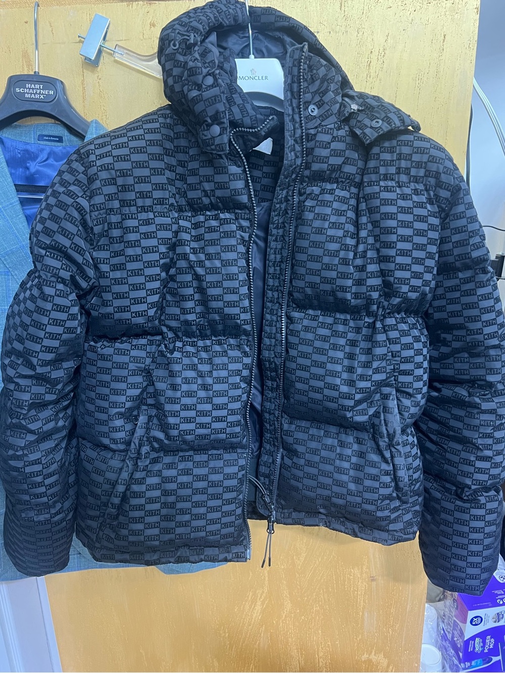 Kith Monogram Puffer Midi Jacket